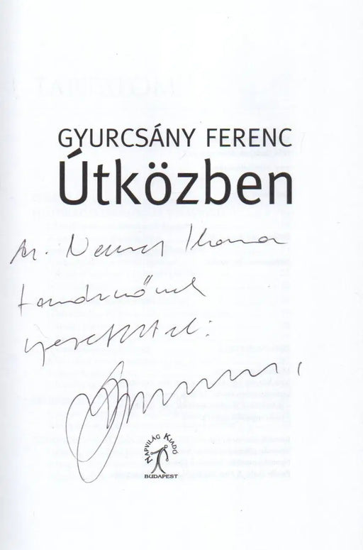 Útközben - Oskola Antikvárium