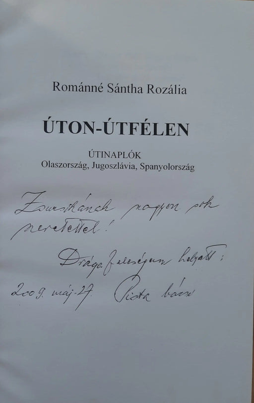 Úton - útfélen - Oskola Antikvárium