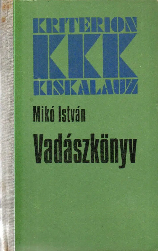 Vadászkönyv - Oskola Antikvárium
