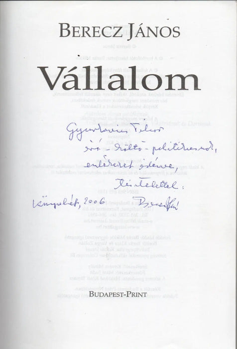 Vállalom - Oskola Antikvárium