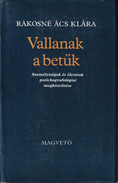 Vallanak a betűk - Oskola Antikvárium