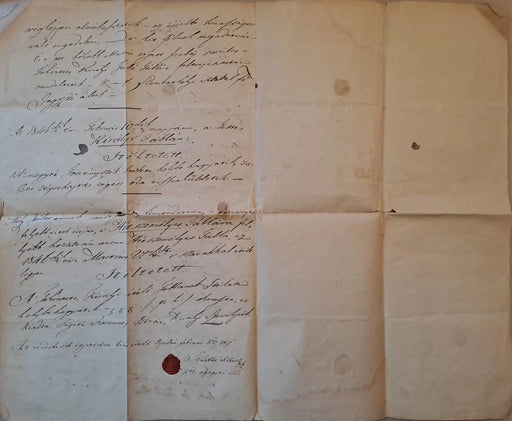 Válóperes ítélet 1847 - ből - Oskola Antikvárium