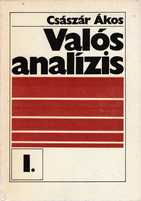 Valós analízis I - II. - Oskola Antikvárium