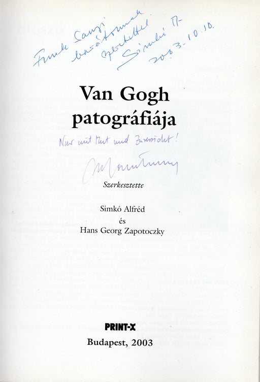 Van Gogh patográfiája - Oskola Antikvárium