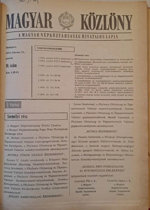 Varia familiara - Honvéd - Híradó 1946. - Honvédségi Közlöny 1927. - Oskola Antikvárium