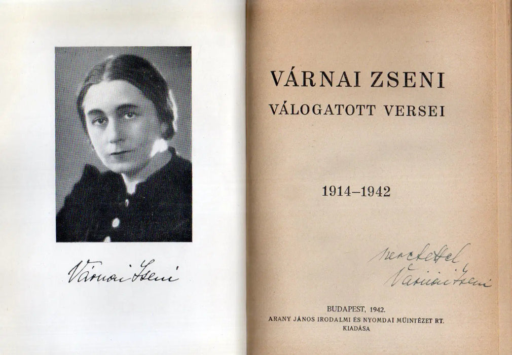 Várnai Zseni válogatott versei - Oskola Antikvárium