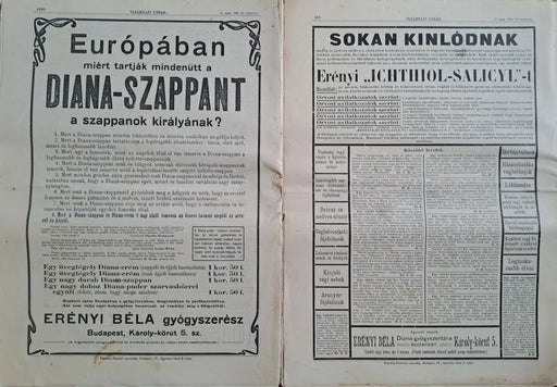 Vasárnapi Újság 1909/51. és 1910/17. számok - Oskola Antikvárium