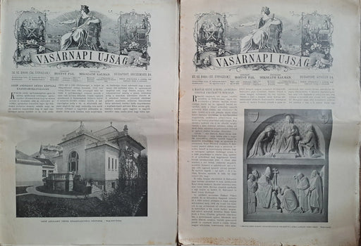 Vasárnapi Újság 1909/51. és 1910/17. számok - Oskola Antikvárium