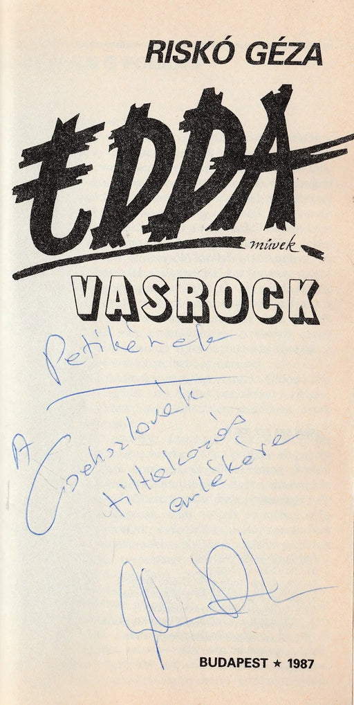 Vasrock - Oskola Antikvárium