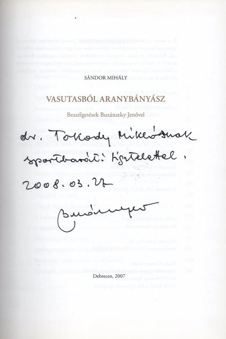 Vasutasból aranybányász - Oskola Antikvárium