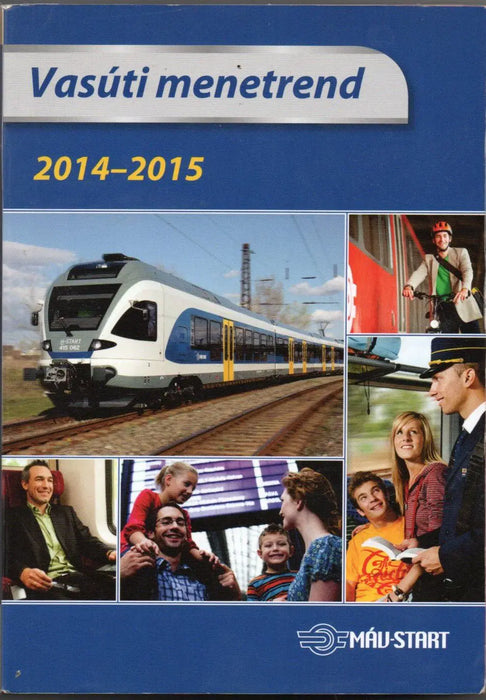 Vasúti menetrend 2014 - 2015 - Oskola Antikvárium
