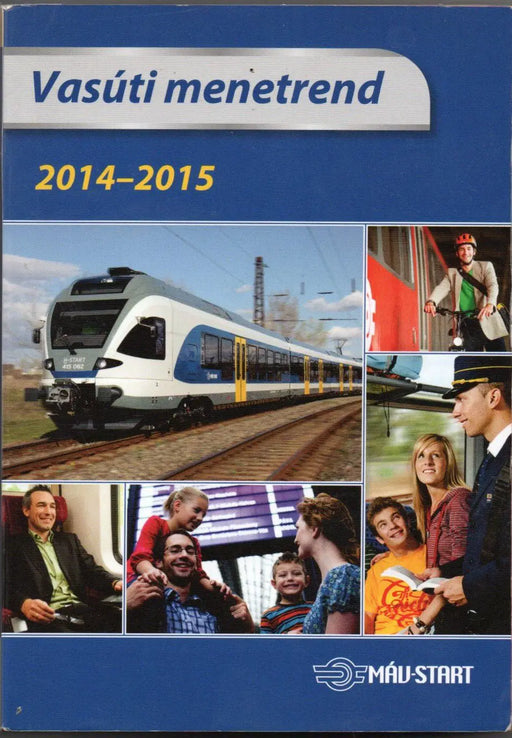 Vasúti menetrend 2014 - 2015 - Oskola Antikvárium