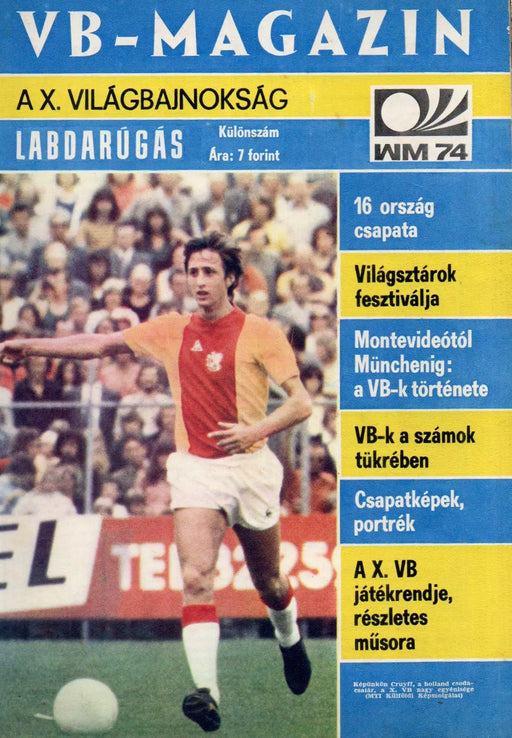 VB - Magazin - A X. labdarúgó - világbajnokság - Oskola Antikvárium