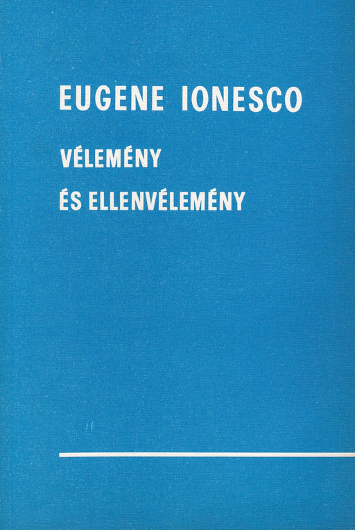 Vélemény és ellenvélemény - Oskola Antikvárium