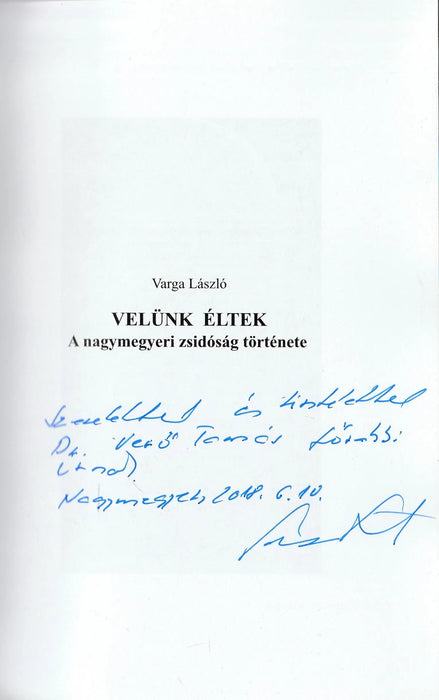 Velünk éltek - Oskola Antikvárium