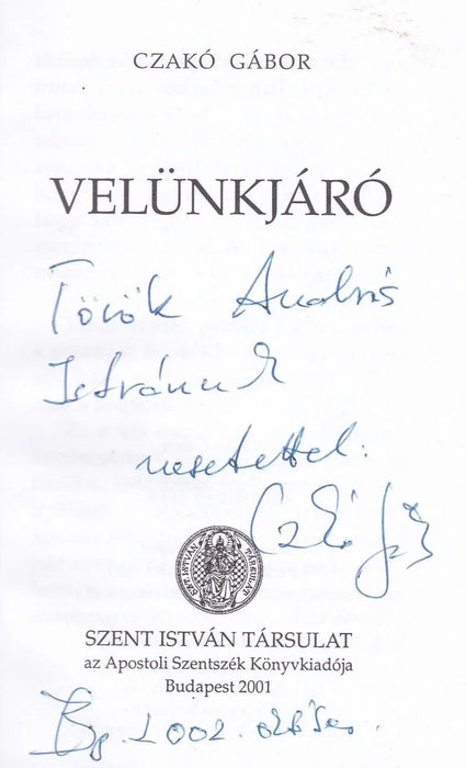 Velünkjáró - Oskola Antikvárium