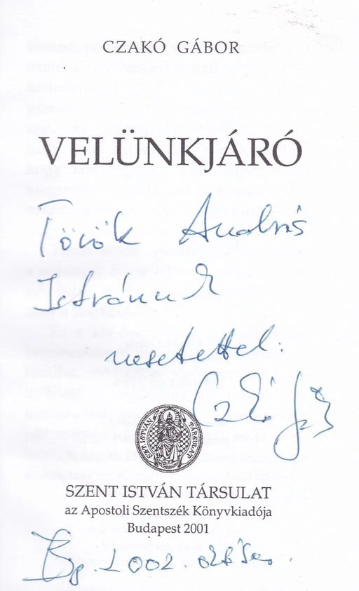 Velünkjáró - Oskola Antikvárium