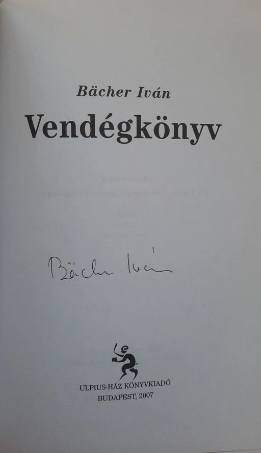 Vendégkönyv - Oskola Antikvárium