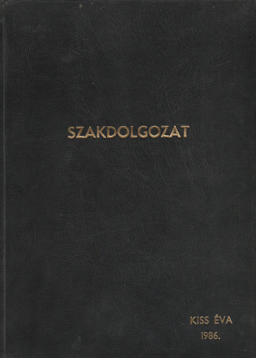 Veres Péter és a zsidókérdés - Szakdolgozat - Oskola Antikvárium