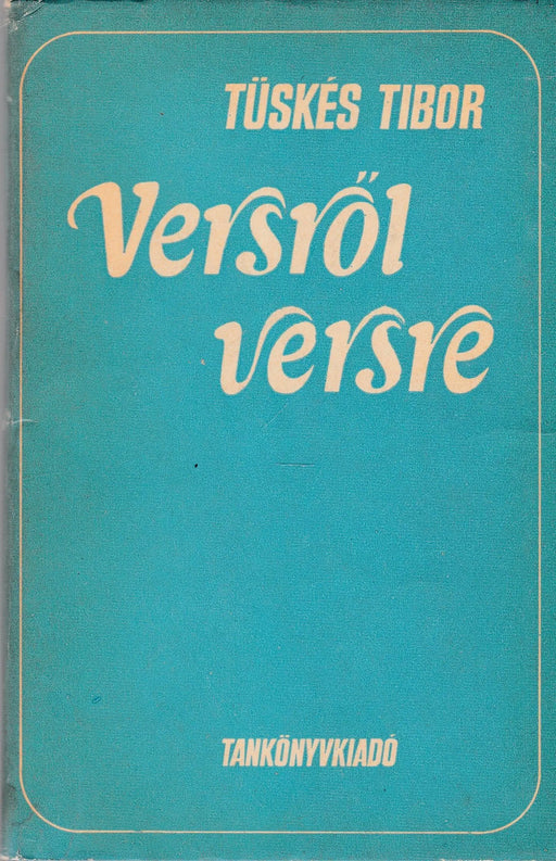Versről versre - Oskola Antikvárium