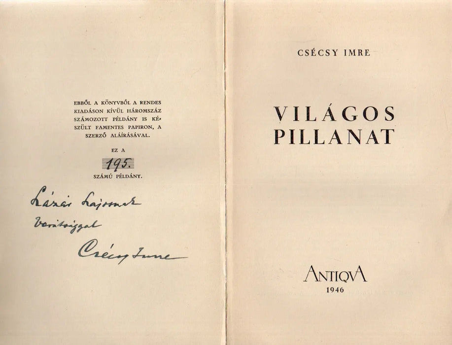 Világos pillanat - Oskola Antikvárium