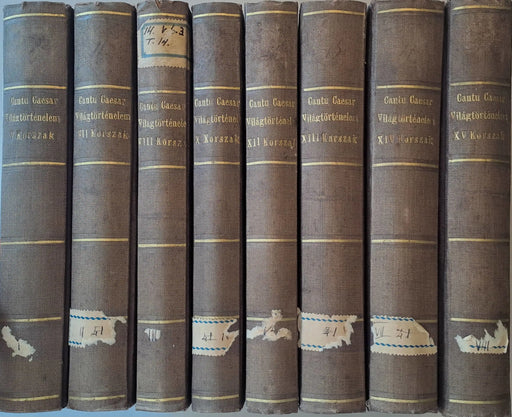 Világtörténelem V., VII - VIII., X., XII - XV. korszak - Oskola Antikvárium
