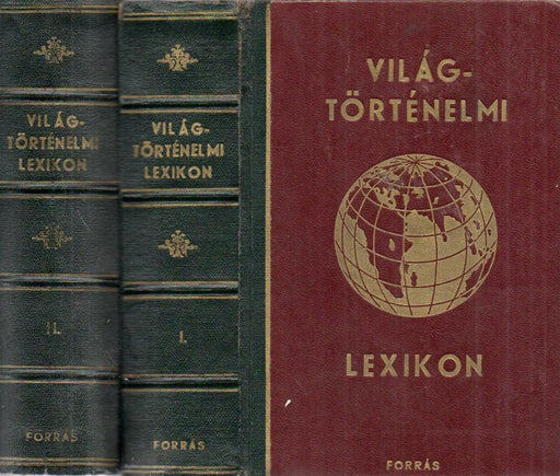Világtörténelmi lexikon I - II. - Oskola Antikvárium