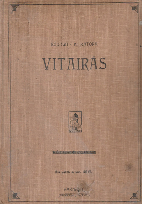 Vitairás II. - Oskola Antikvárium
