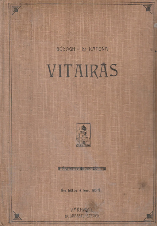 Vitairás II. - Oskola Antikvárium