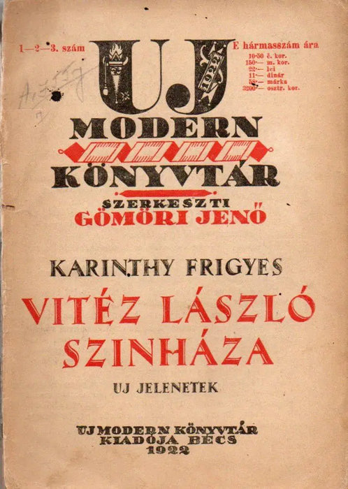 Vitéz László Színháza - Oskola Antikvárium