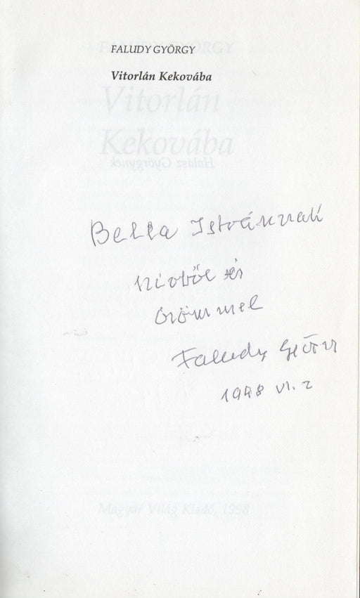 Vitorlán Kekovába - Oskola Antikvárium