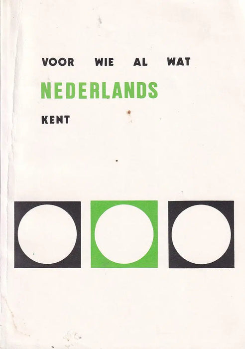 Voor wie al wat Nederlands kent - Oskola Antikvárium