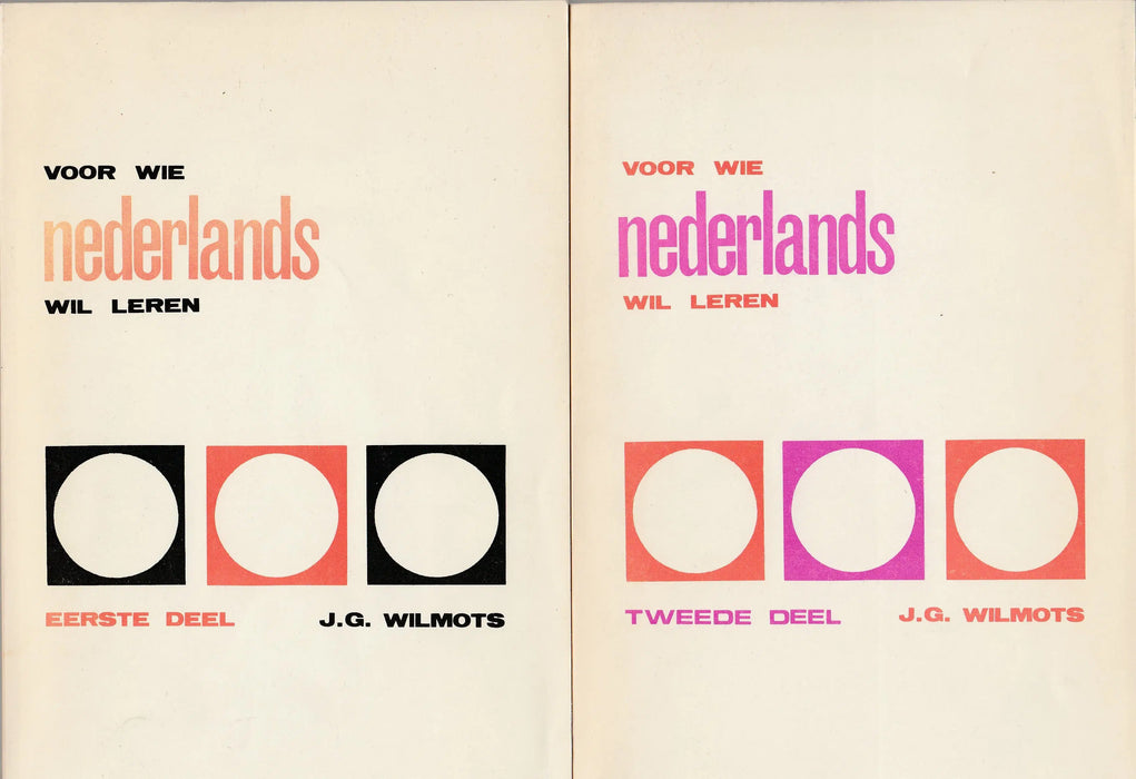 Voor Wie Nederlands Wil Leren I - II. - Oskola Antikvárium