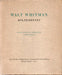Walt Whitman költeményei - Oskola Antikvárium