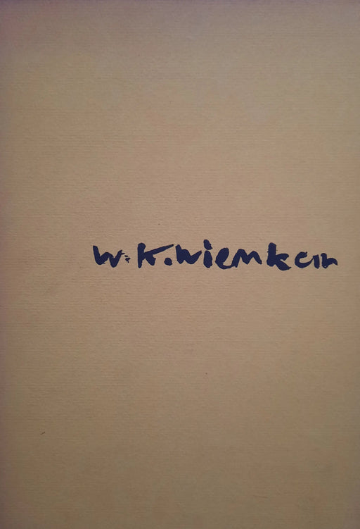 Walter Kurt Wiemken - Oskola Antikvárium