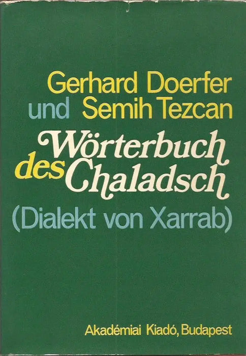 Wörterbuch des Chaladsch - Oskola Antikvárium