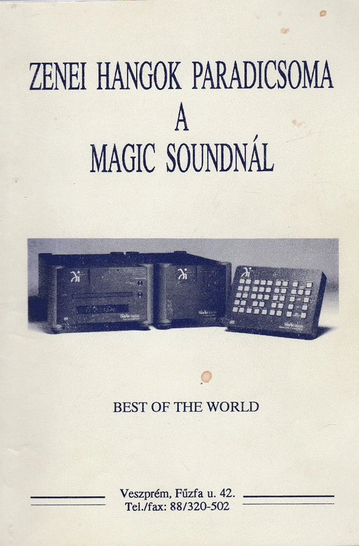 Zenei hangok paradicsoma a Magic Soundnál - Oskola Antikvárium