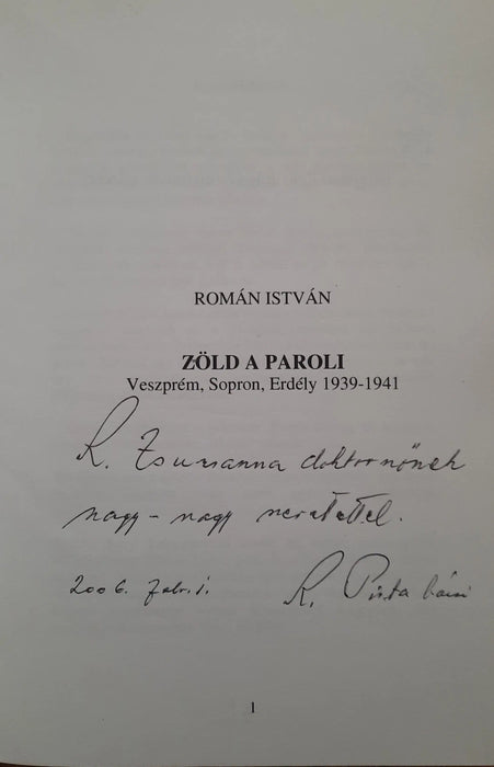 Zöld a paroli - Oskola Antikvárium