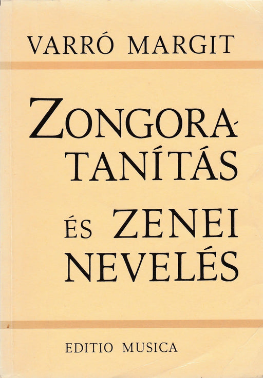 Zongoratanítás és zenei nevelés - Oskola Antikvárium