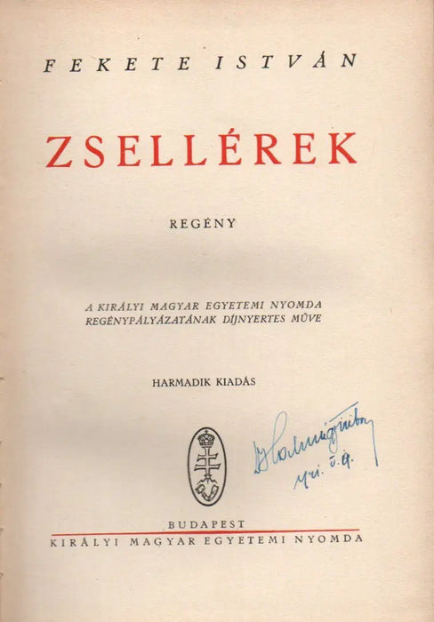 Zsellérek - Oskola Antikvárium