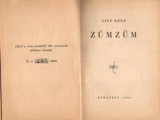 Zümzüm - Oskola Antikvárium