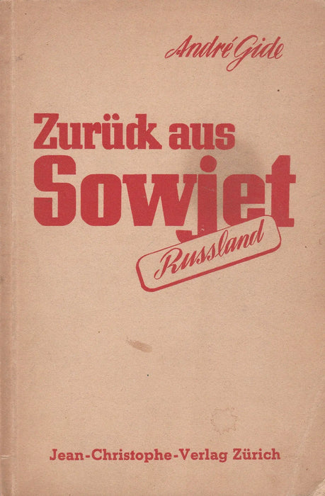 Zurück aus Sowjet - Russland - Oskola Antikvárium