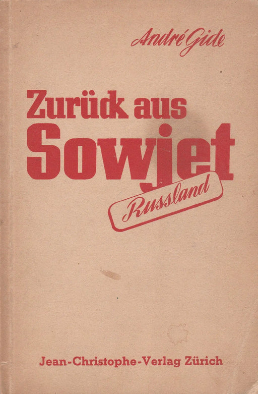 Zurück aus Sowjet - Russland - Oskola Antikvárium