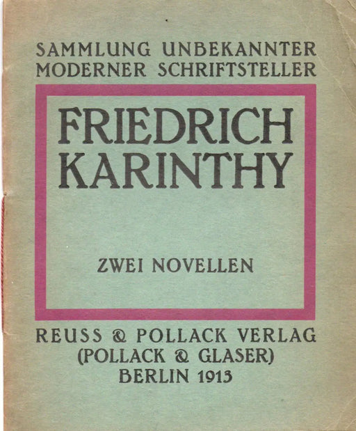Zwei Novellen - Oskola Antikvárium